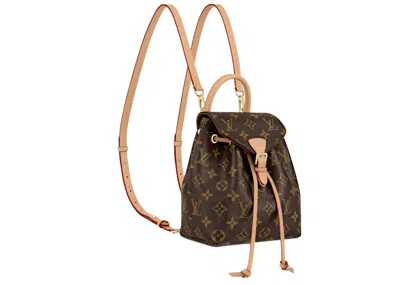 Pre-owned Louis Vuitton Women's  Montsouris Backpack Bb