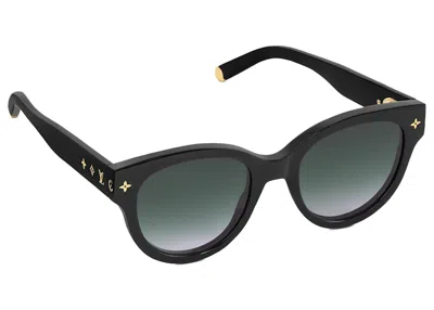 Pre-owned Louis Vuitton Women's  My Monogram Round Sunglasses In Black (z1526w/z1526e)