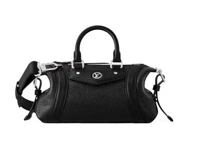 Pre-owned Louis Vuitton Women's  Nano Lv Biker In Black
