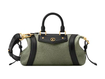 Pre-owned Louis Vuitton Women's  Nano Lv Biker In Khaki In Brown