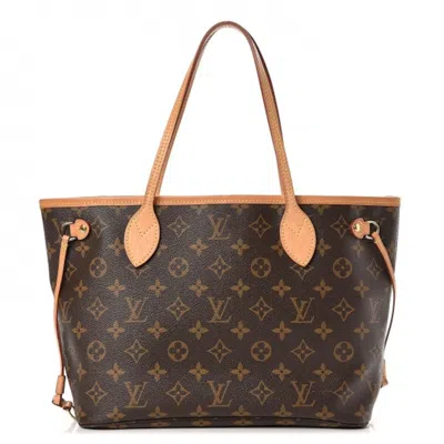 Pre-owned Louis Vuitton Women's  Neo Neverfull Monogram (without Pouch) Pm Lining In Pivoine