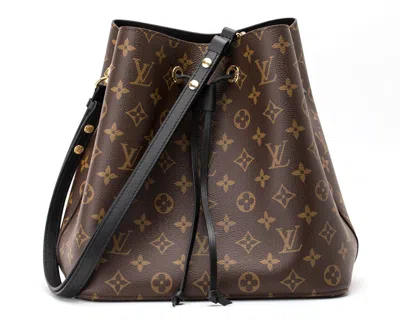 Pre-owned Louis Vuitton Women's  Neonoe Monogram Brown/black In Multi