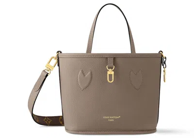 Pre-owned Louis Vuitton Women's  Neverfull Bandouliere Bb Inside Out In Dark Fango/monogram