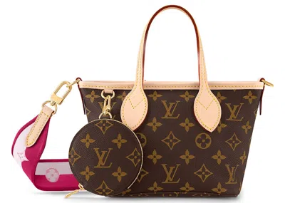 Pre-owned Louis Vuitton Women's  Neverfull Bb In Pink Peony