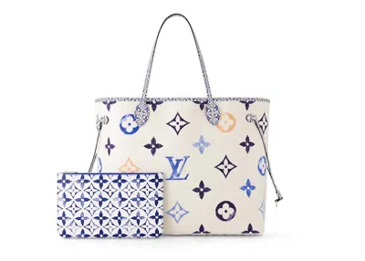 Pre-owned Louis Vuitton Women's  Neverfull Gm In Blue