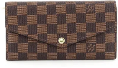 Pre-owned Louis Vuitton Women's  Nm Sarah Damier Ebene Brown Lining