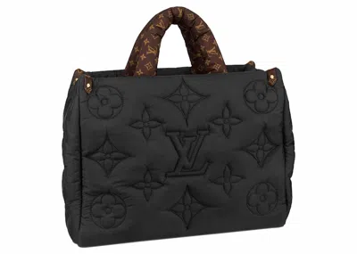 Pre-owned Louis Vuitton Women's  Onthego Mm In Black