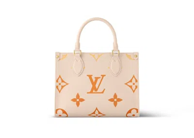 Pre-owned Louis Vuitton Women's  Onthego Pm In Neutral Gradient