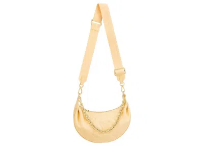 Pre-owned Louis Vuitton Women's  Over The Moon Bubblegram In Banana In Yellow