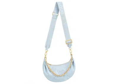Pre-owned Louis Vuitton Women's  Over The Moon Bubblegram In Blue Glacier