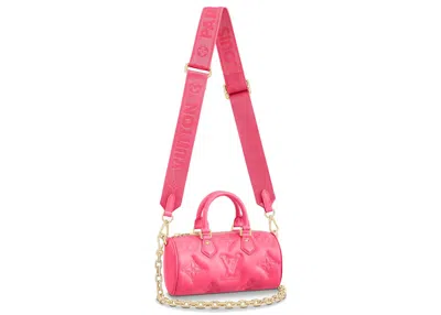 Pre-owned Louis Vuitton Women's  Papillon Bb In Dragon Fruit In Pink