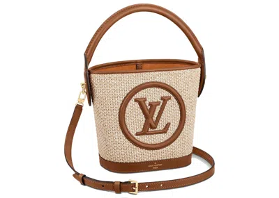 Pre-owned Louis Vuitton Women's  Petit Bucket In Caramel