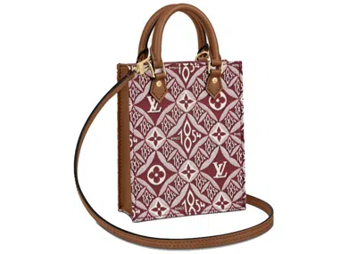 Pre-owned Louis Vuitton Women's  Petit Sac Plat Since 1854 In Bordeaux