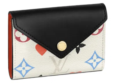 Pre-owned Louis Vuitton Women's  Playing Cards With Pouch Arsene Game On In White/black
