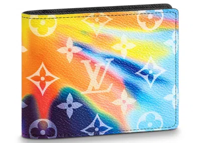 Pre-owned Louis Vuitton Women's  Ple Wallet Sunset Monogram