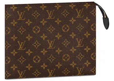 Pre-owned Louis Vuitton Women's  Poche Toilette Nm In Brown