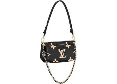 Pre-owned Louis Vuitton Women's  Pochette Accessoires In Black/beige