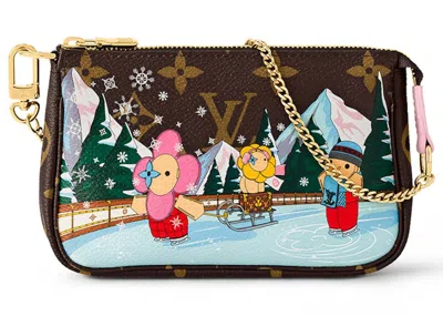 Pre-owned Louis Vuitton Women's  Pochette Accessories Mini In Pink