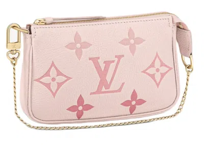 Pre-owned Louis Vuitton Women's  Pochette Accessories Mini In Rosebud