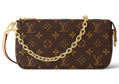 Pre-owned Louis Vuitton Women's  Pochette Accessories Monogram