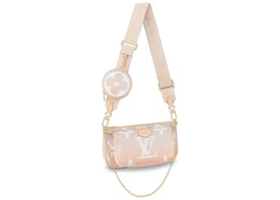 Pre-owned Louis Vuitton Women's  Pochette Gradient Pastel In Mist In Gray