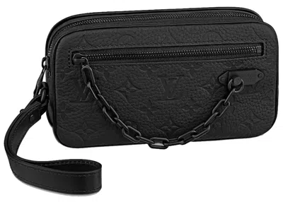 Pre-owned Louis Vuitton Women's  Pochette Volga In Black