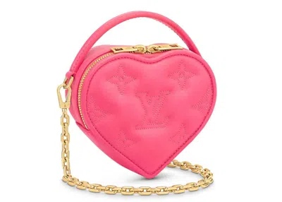 Pre-owned Louis Vuitton Women's  Pop My Heart Pouch In Dragon Fruit Pink