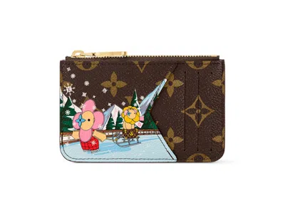 Pre-owned Louis Vuitton Women's  Romy Card Holder In Pink