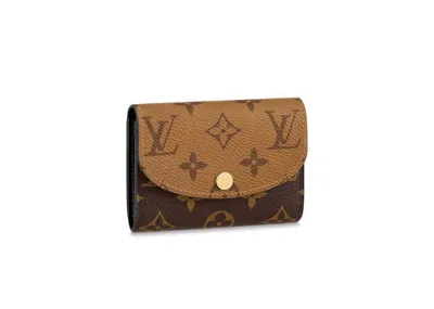 Pre-owned Louis Vuitton Women's  Rosalie Coin Purse In Monogram Reverse