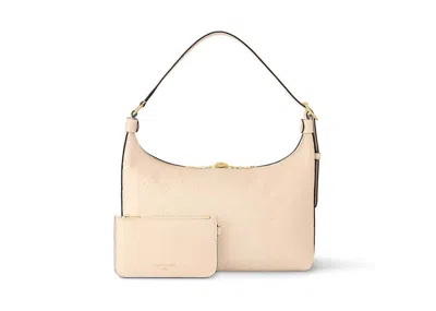 Pre-owned Louis Vuitton Women's  Sac Sport In Crème Beige