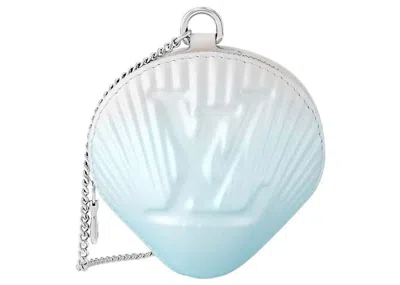 Pre-owned Louis Vuitton Women's  Shell Coin Purse In Shaded Blue