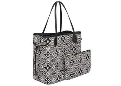 Pre-owned Louis Vuitton Women's  Since 1854 Neverfull Mm In Gray