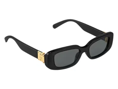 Pre-owned Louis Vuitton Women's  Slock Cat Eye Sunglasses In Black Grey (z2982w)