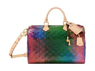 Pre-owned Louis Vuitton Women's  Speedy 40 Bandouliere In Monogram Vinyl
