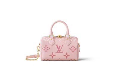 Pre-owned Louis Vuitton Women's  Speedy Bandouliere 20 In Degrade Rose Pink