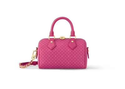 Pre-owned Louis Vuitton Women's  Speedy Bandouliere 20 In Pink
