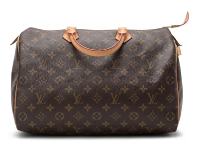 Pre-owned Louis Vuitton Women's  Speedy Monogram 30 Brown