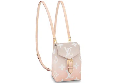 Pre-owned Louis Vuitton Women's  Tiny Backpack Gradient Pastel In Mist In Gray