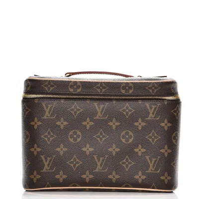 Pre-owned Louis Vuitton Women's  Top Handle Nice Monogram In Multi