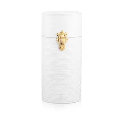 Pre-owned Louis Vuitton Women's  Travel Case Epi 200ml In White