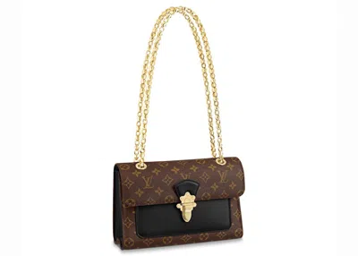 Pre-owned Louis Vuitton Women's  Victoire Monogram In Black
