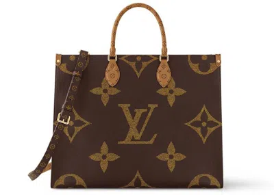 Pre-owned Louis Vuitton Women's  Voyage Onthego/ Reverse In Monogram/monogram Reverse