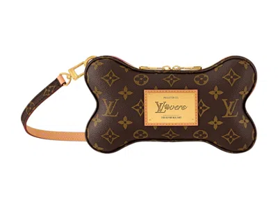 Pre-owned Louis Vuitton Women's  Wallet Bone Wearable In Monogram
