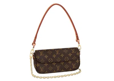 Pre-owned Louis Vuitton Women's  Wallet On Chain Ivy In Monogram