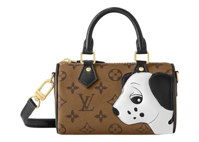 Pre-owned Louis Vuitton Women's  X Sun Yitian Nano Speedy In Monogram Reverse