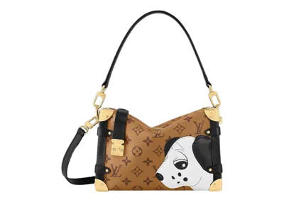 Pre-owned Louis Vuitton Women's  X Sun Yitian Side Trunk Mm In Monogram Reverse