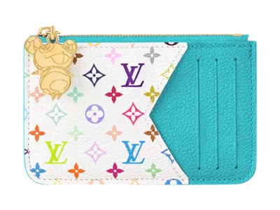 Pre-owned Louis Vuitton Women's  X Takashi Murakami Romy Card Holder