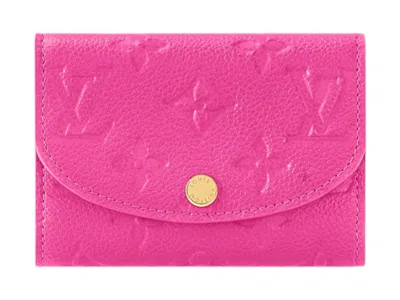 Pre-owned Louis Vuitton Women's  X Takashi Murakami Rosalie Coin Purse In Kawaii Pink