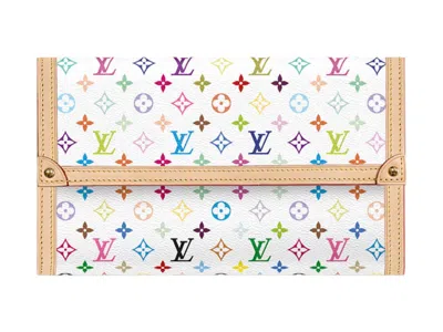 Pre-owned Louis Vuitton Women's  X Takashi Murakami Sarah Wallet