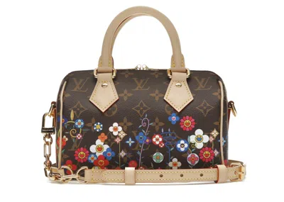 Pre-owned Louis Vuitton Women's  X Takashi Murakami Speedy Bandouliere 20 In Monogram